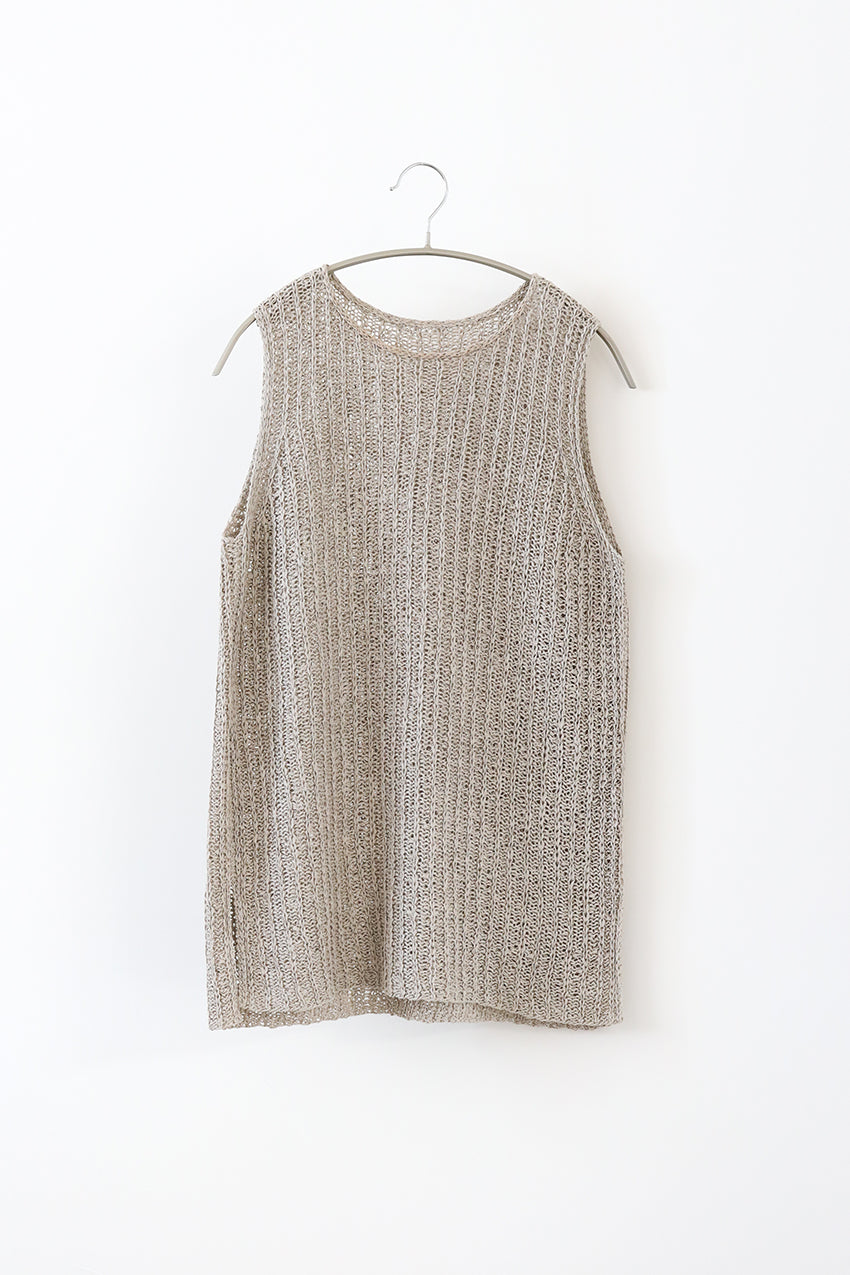 n-98 wide knitted linen tape